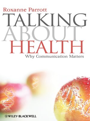 cover image of Talking about Health